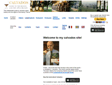 Tablet Screenshot of calvadosbook.com